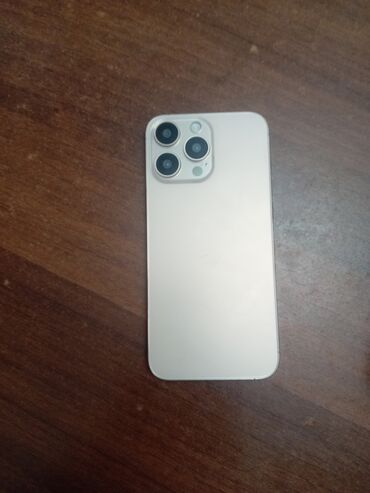 iphone xoş max: IPhone 16 Pro Max, 128 GB, Qızılı, Barmaq izi