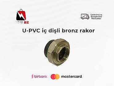 su boruları: U-PVC iç dişli bronz rakorTəsvir : U-PVC iç dişli bronz rakorlar boru — 1