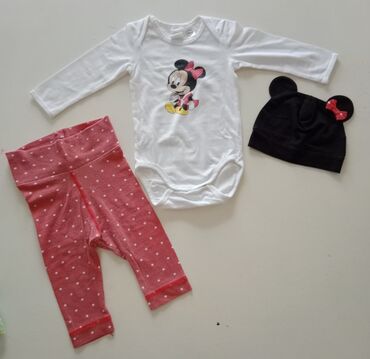 stitch helanke: H&M, Set: Bodysuit, Leggings, 62-68