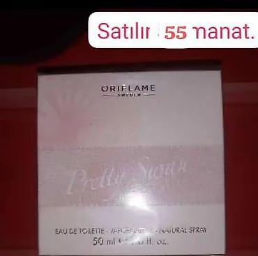 Ətriyyat: Oriflame brendinə aid "Dancing Lady Hypnotic Night" ətri. Bu ətir 50 — 47