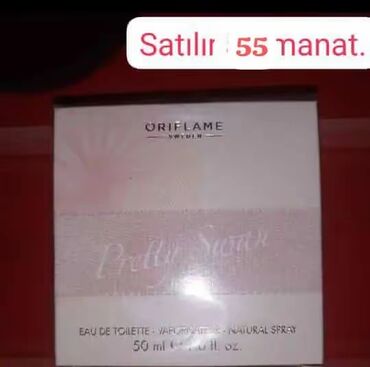 Ətriyyat: Oriflame brendinin "Dancing Lady Hypnotic Night" ətri. Bu ətir 50 ml — 55