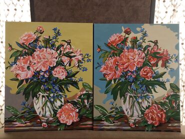 Şəkillər, tablolar: Kətan uzərində cəkilibəl ısiakril boya, 50/40 Холст, акриловые — 6