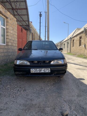 çeşqa maşın: Renault 19 Europa sedan - Kuzov: 4 qapılı sedan, tünd yaşıl/qara