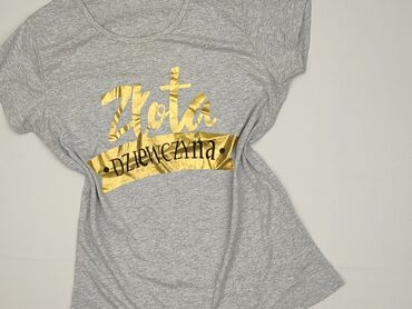 playboy t shirty missguided: H&D, T-shirt damski, rozmiar L