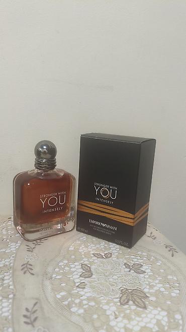 Emporio Armani Stronger With You Intensely — мужская парфюмированная