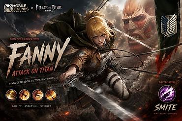 миск атыр: Игровой аккаунт Mobile Legends: Bang Bang - Коллаборация Attack on — 1