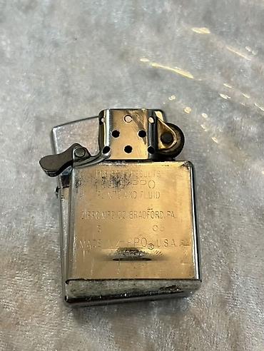 Ehtiyat hissələri: Təcili satılır. Metal qapaqlı klassik cib alışqanı – Zippo tipli — 2