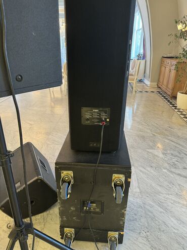 Dinamiklər və kolonkalar: Satilir konplekt dest aparatura diqqetle oxuyun elage ucun etrafli — 18