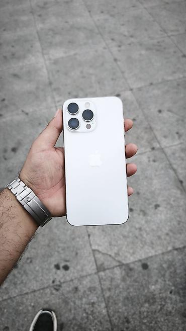iphone 17 pro max kontakt: IPhone 15 Pro Max, 256 GB, Ağ, Simsiz şarj — 1