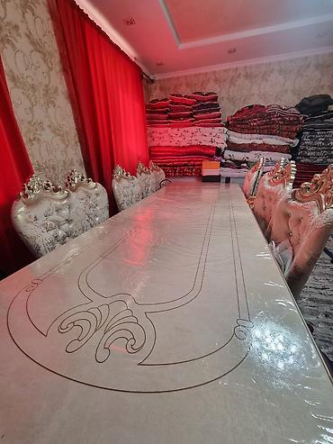 Стол и стул для зала, Новый, Самовывоз, цвет - Белый at lalafo.kg Стол и стул для зала, Новый, Самовывоз, цвет - Белый