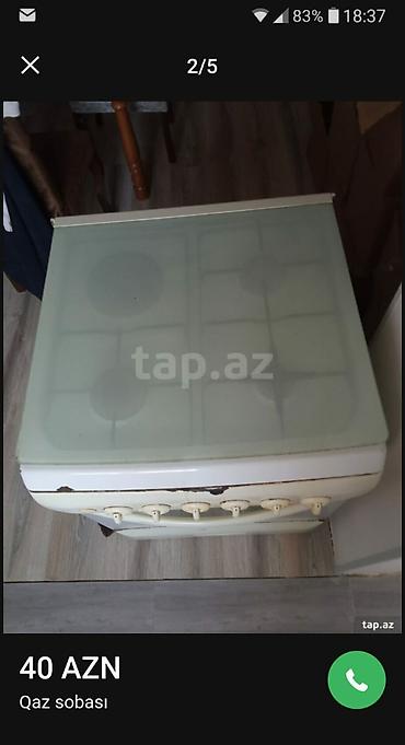 Qaz sobası və elektrik diski olan kombinə edilmiş plitə - Üst hissə
