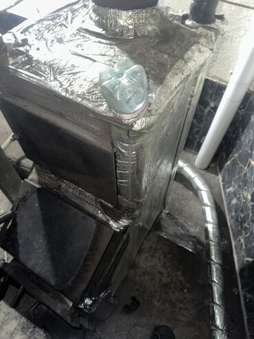 Буржуйки: Твердотопливная печь-утилизатор (металл) Котел полуавтомат 300-330кв — 5