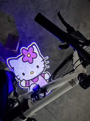 наклейки на велосипед бишкек: Велосипедный LED-проектор с эффектной подсветкой танцующий Hello Kitty