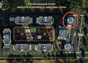 горам: 2 комнаты, 83 м², Асанбай мкр Элитка, 14 этаж, ПСО (под самоотделку) — 2