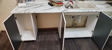 piletka: Mətbəx mebel dəsti – kompakt modullu sistem - Rəng və dizayn: Tünd — 3