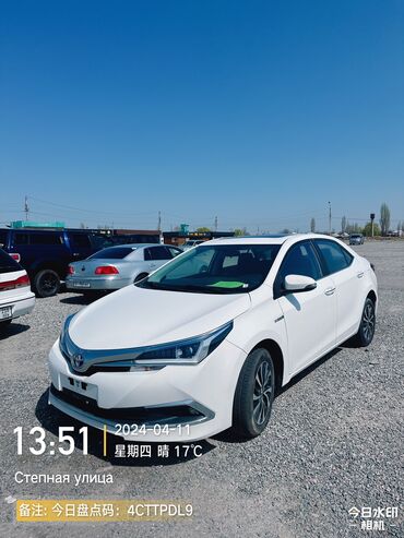 резина 285 50 20: Toyota Corolla: 2019 г., 1.8 л, Робот, Гибрид, Седан
