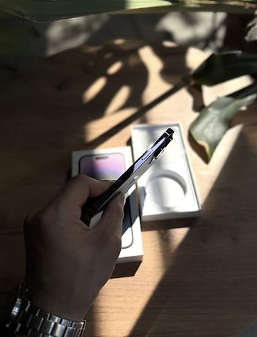 nintendo 3d xl: IPhone 14 Pro, Б/у, 256 ГБ, Deep Purple, Зарядное устройство, Защитное стекло, Чехол, 100 % — 5