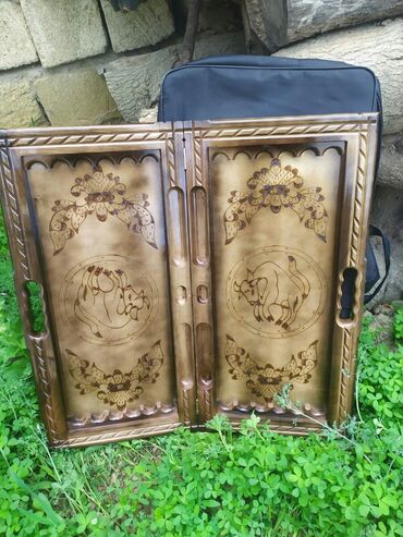 Nərdlər: Nərd Nerd Nərd Nerd taxta Qoz ağacından hazırlanmış əl işi olan — 9