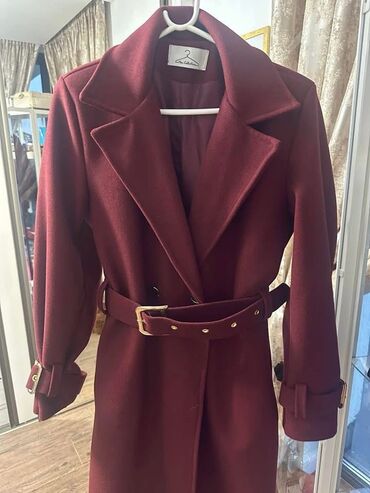 pierre cardin kaput: M (EU 38), Jednobojni, Sa postavom