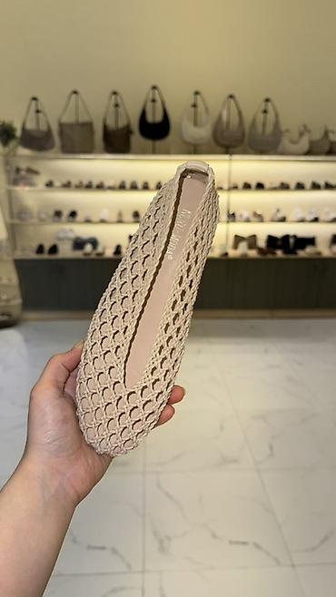Qadın üçün nəfəsalan toxunma baletkalar - Model: NURU-MODA toxunma