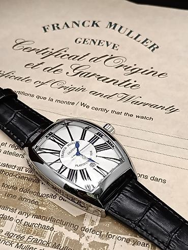 Aksesuarlar: Franck Muller “Cintrée Curvex” qol saatları — İsveçrə istehsalı — 1