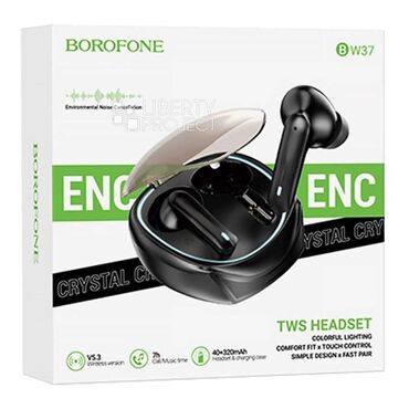 удлинитель для наушников с микрофоном: Наушники bluetooth borofone bw37 Наушники TWS (Bluetooth) Borofone