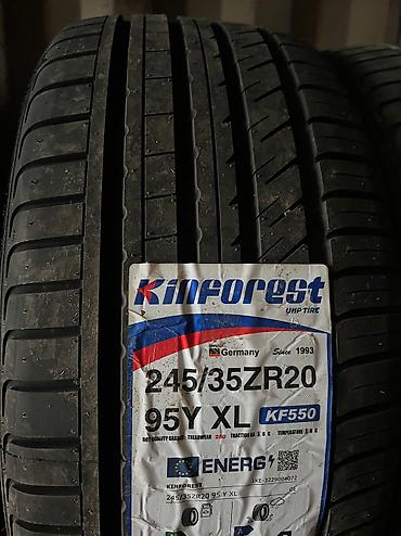 2453520: BMW g30 
Разноширокий комплект 
245/35/20
275/30/20 
Новая резина — 4