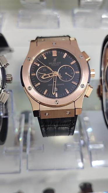 dekor saatler: Hublot Chronograph kişi qol saatı - Brend: Hublot Genève - Mexanizm — 9