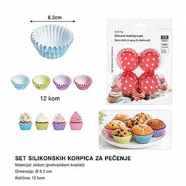KMT Tačkasti uzorak papirna podloga za tortu/čaše – SKU 5403543