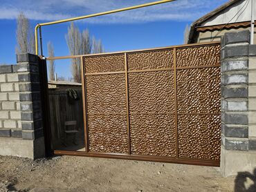 Откатные ворота: Откатные, автоматические ворота на заказ . По учету дизайна и — 11