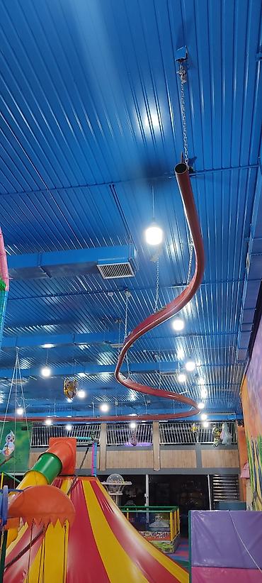 фуд трек: Подвесная трасса «Зиплайн Roller coaster» для детского игрового центра — 1