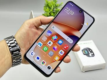 xaomi 17: Redmi, Redmi 12 5G, Б/у, 128 ГБ, цвет - Серый, 2 SIM — 6