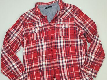 bluzki czerwone eleganckie: Shirt, George, L (EU 40), condition - Very good