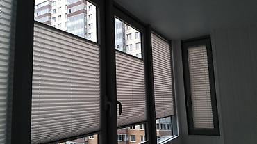 текстиль шторы: Жалюзи-плиссе на окна - Тип: тканевые жалюзи-плиссе с гофрированным — 1