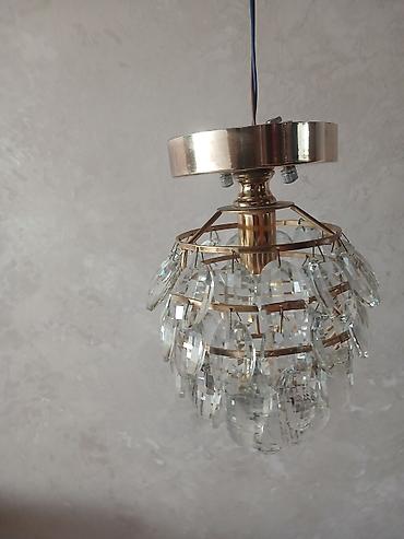 lambirin tavan: Çılçıraq, 1 lampa, Xrustal — 2