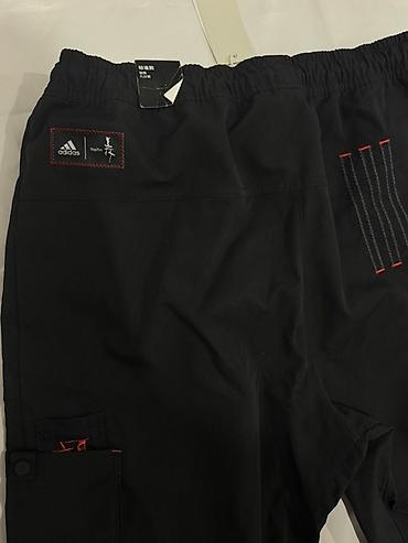 adidas cargo: Мужские брюки, L, Adidas, Новый, цвет - Черный, Самовывоз — 3