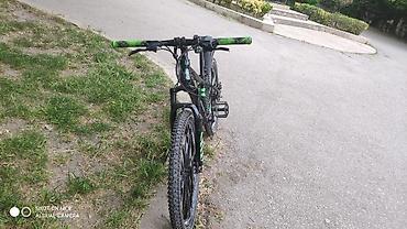 Velosipedlər: EMTX GTR dağ velosipedi - Çərçivə: yüngül lehimli, qara-yaşıl dizayn — 3