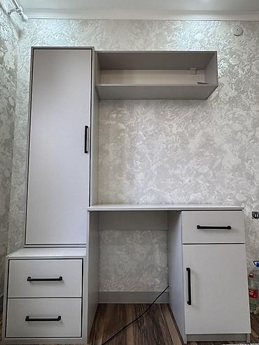 flowers: Комплект офисной мебели, Новый, Полка, Шкаф, Самовывоз, цвет - Серый — 1
