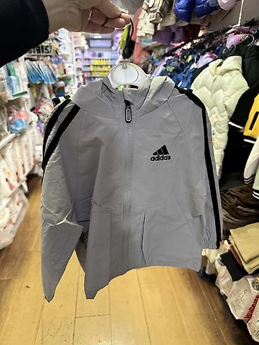 пума спортивка: Детский спортивный костюм Adidas, серый - Комплект из двух предметов — 1