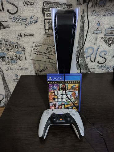PS5 (Sony PlayStation 5): İdeal vəziyyətdə playstation 5satilir.Üstündə cızıq belə yoxdur donma