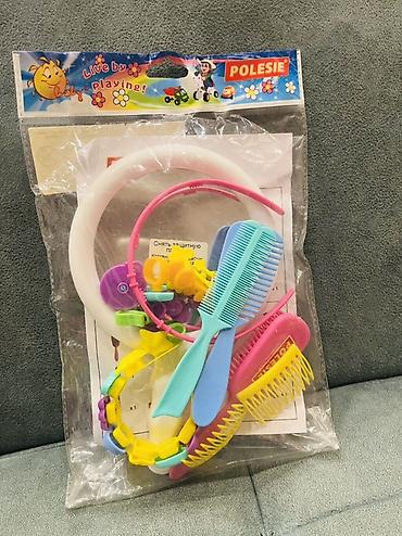 детский игровой набор play doh: Polesie uşaq saç baxımı oyuncaqları dəsti Rəngarəng və təhlükəsiz — 1