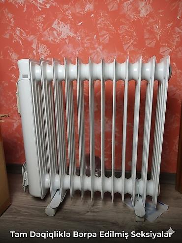 lalafo panel radiator: Elektrik yağlı radiator – 11 seksiyalı, səssiz və bərabər istilik — 1