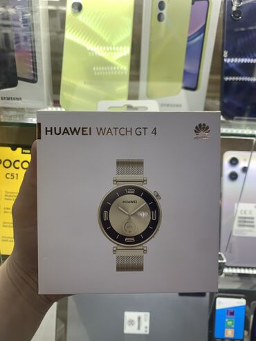 huawei часы: HUAWEI Watch 4/42mm Операционная система: HarmonyOS Тип: умные часы