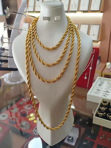 Setovi nakita: Zlatni setovi nakita – elegantne kolekcije - Set 1: Ogrlica sa — 20
