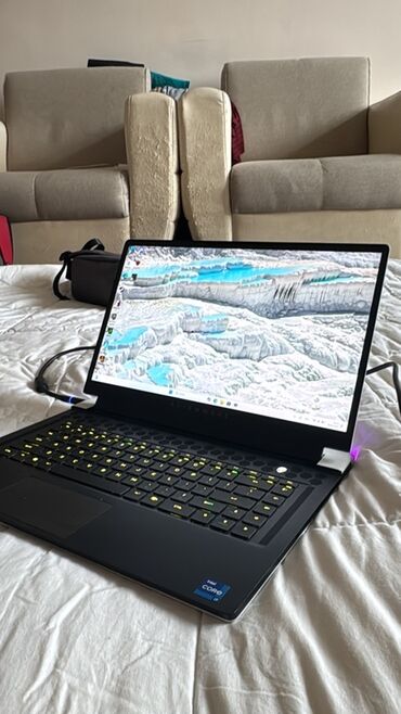 ноутбук игровый: Ноутбук, Dell, 16 ГБ ОЗУ, Intel Core i7, 15 ", Б/у, Игровой, память NVMe SSD