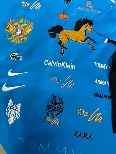 Вышивка: Машинная вышивка на ткани под заказ - Вышиваем орнаменты, логотипы — 11