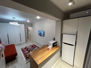 квартира район киркомстром: 1 бөлмө, 26 кв. м, Элитка, Дизайнердик ремонт