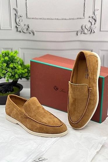 kisi lofer: Loro Piana tərzində kişi mokasinləri – “Summer Walk” modeli.Ən Lux — 4