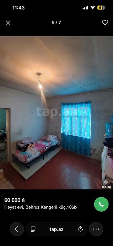 ipotekada olan evler sumqayit: Həyət evi – Bəhruz Kəngərli küç. 106b - Ünvan: Bəhruz Kəngərli — 5
