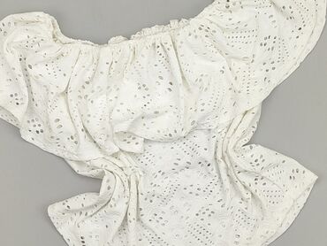 białe eleganckie bluzki damskie duże rozmiary: Bluzka Damska, Mohito, S, stan - Bardzo dobry